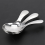 24 Pcs Stainless Steel Short Handle Spoons Mini Salt Condiments Spoon 2