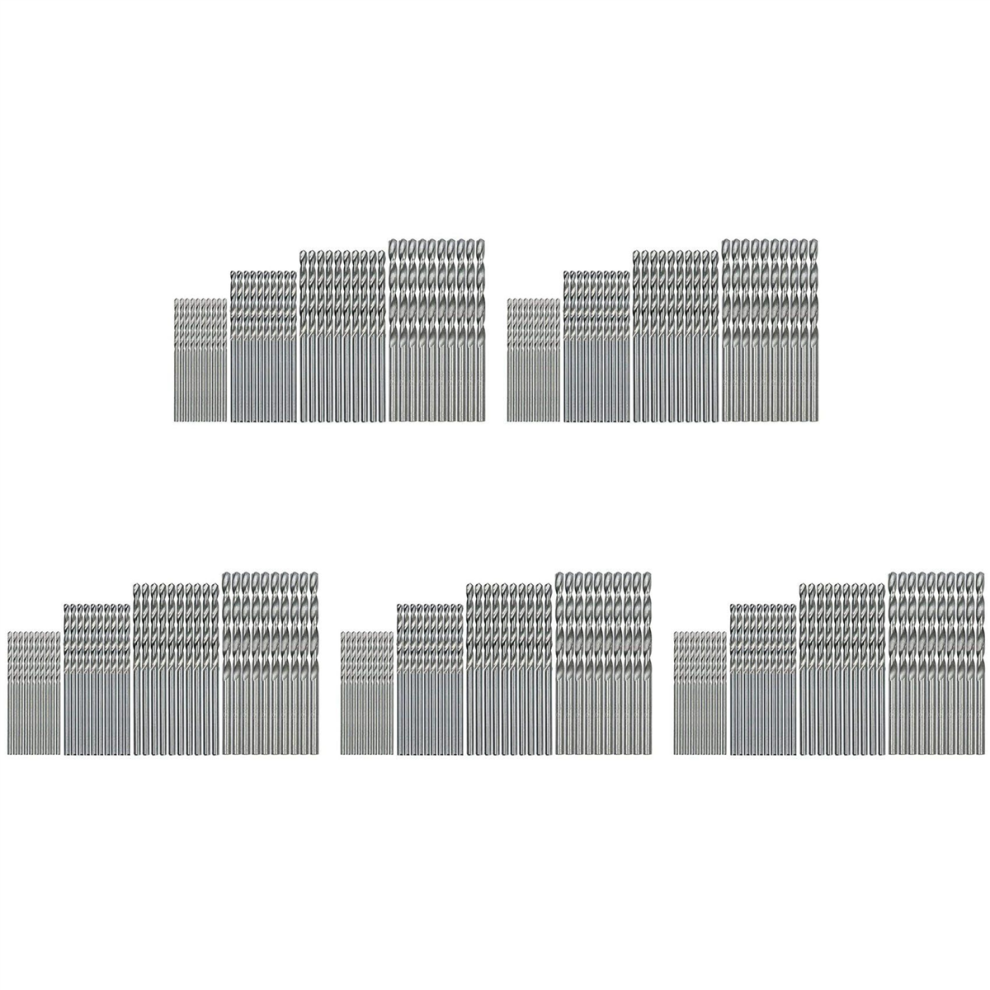 200 Pieces 0.5Mm-2.0Mm Straight Shank Mini Drill Bit Set Tiny Small Bi 4851780664878