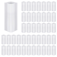 280 stuks sublimatie krimpfolie 5x10 inch warmteoverdrachtszakken wit