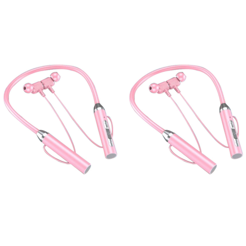 2X Wireless Bluetooth Headset Neck Type Stereo Noise Reduction Univers