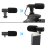 2X Video Microphone on-Camera Mini Condenser Record Interview Vlog Mic 3