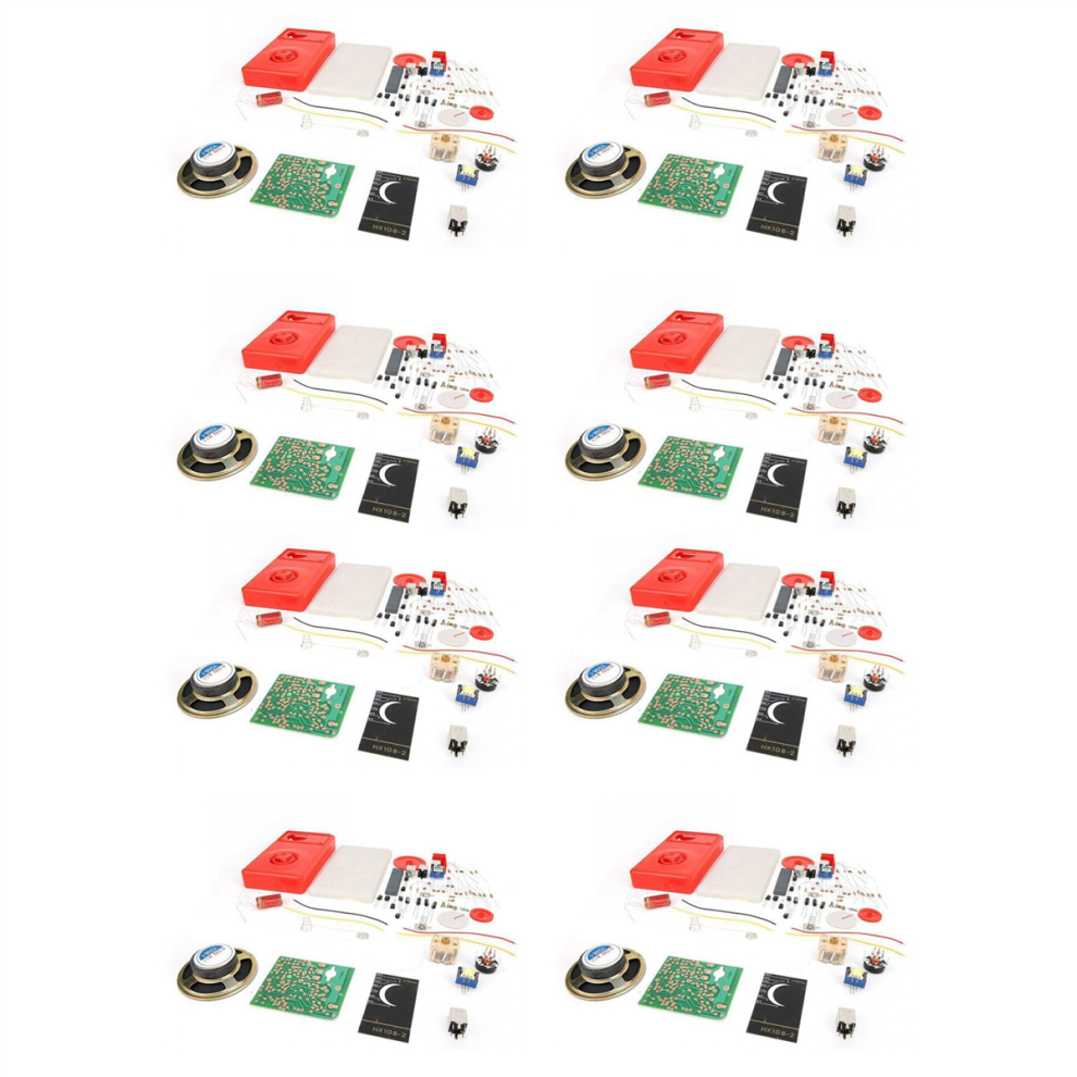 8 Set 7 Tube Am Radio Electronic Diy Kit Learning Hx108-2 Without Batt 4851780668623