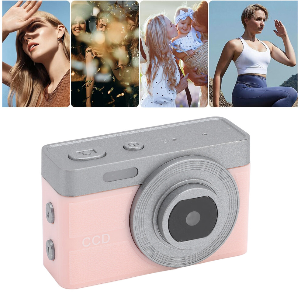 Digital Camera 12MP 1080P 0.96 Inch Screen Pink 16GB Student Outdoor-image-OPC-PJDJKZW-NEW