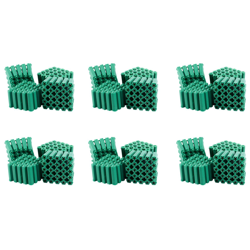 Photos - Other for Repair Mounting Screws Green 6 mm Non-Slip Plastic Dowel 600 Pieces