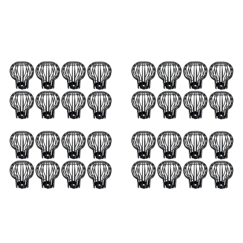 32Pcs Kunststoff Dachrinnenschutz, Fallrohr Laubschutz, Fallrohr Filter, Dr