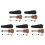 5X Κιτ Ukulele Συναυλίας 23 ιντσών Rosewood 4 χορδών Χαβανέζικη μίνι κιθάρα 2