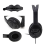 2X Wired USB Headset Computer Teaching Telephone with Microphone Type- 7