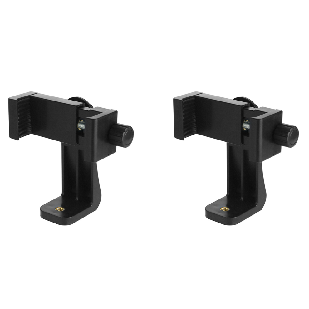 2X Mobile Phone Live Bracket Vertical&Horizontal Video Tripod Holder C 4851780670589