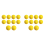 20 Pack Baseballs Training Ball ,9 Inch Pitching Machine for Hand-Eye 1