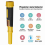 2X 2 in 1 Underwater Metal Detector Pulse Pinpointer Diving Treasure W 5