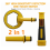 2X 2 in 1 Underwater Metal Detector Pulse Pinpointer Diving Treasure W 6