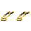2X 2 in 1 Underwater Metal Detector Pulse Pinpointer Diving Treasure W 2