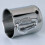 Edelstahlbecher 7,5  7,5  8 cm 250 ml Silber 2