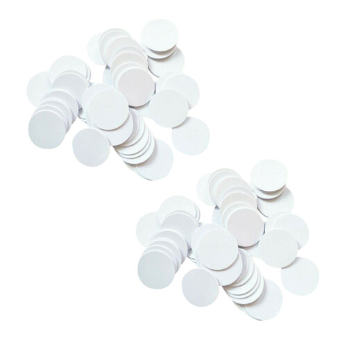 Lot 200 Étiquettes Clés PVC Avec Anneaux Et 2 Marqueurs - Organisation Clés Voiture Et Bagages