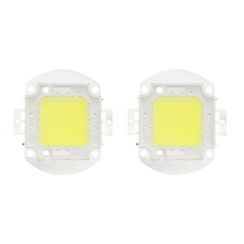 2X DC 32 - 34V 100W 7500 6500K Υψηλής Ισχύος το Τσιπ Ενδεικτικής Λυχνίας LED