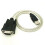 Καλώδιο δικτύου 2X RJ45 σειριακό Rj45 σε DB9 και RS232 USB (2 σε 1) CAT5 E 5