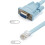 Καλώδιο δικτύου 2X RJ45 σειριακό Rj45 σε DB9 και RS232 USB (2 σε 1) CAT5 E 9