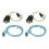 Καλώδιο δικτύου 2X RJ45 σειριακό Rj45 σε DB9 και RS232 USB (2 σε 1) CAT5 E 2