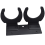 Supporto per microfono 2X, supporto wireless per supporto per microfono da parete 4