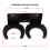 Supporto per microfono 2X, supporto wireless per supporto per microfono da parete 5