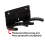 Supporto per microfono 2X, supporto wireless per supporto per microfono da parete 3