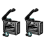 4x M25 Wireless Bluetooth-Compatible 5.2 Headset Touch Digital Display 2