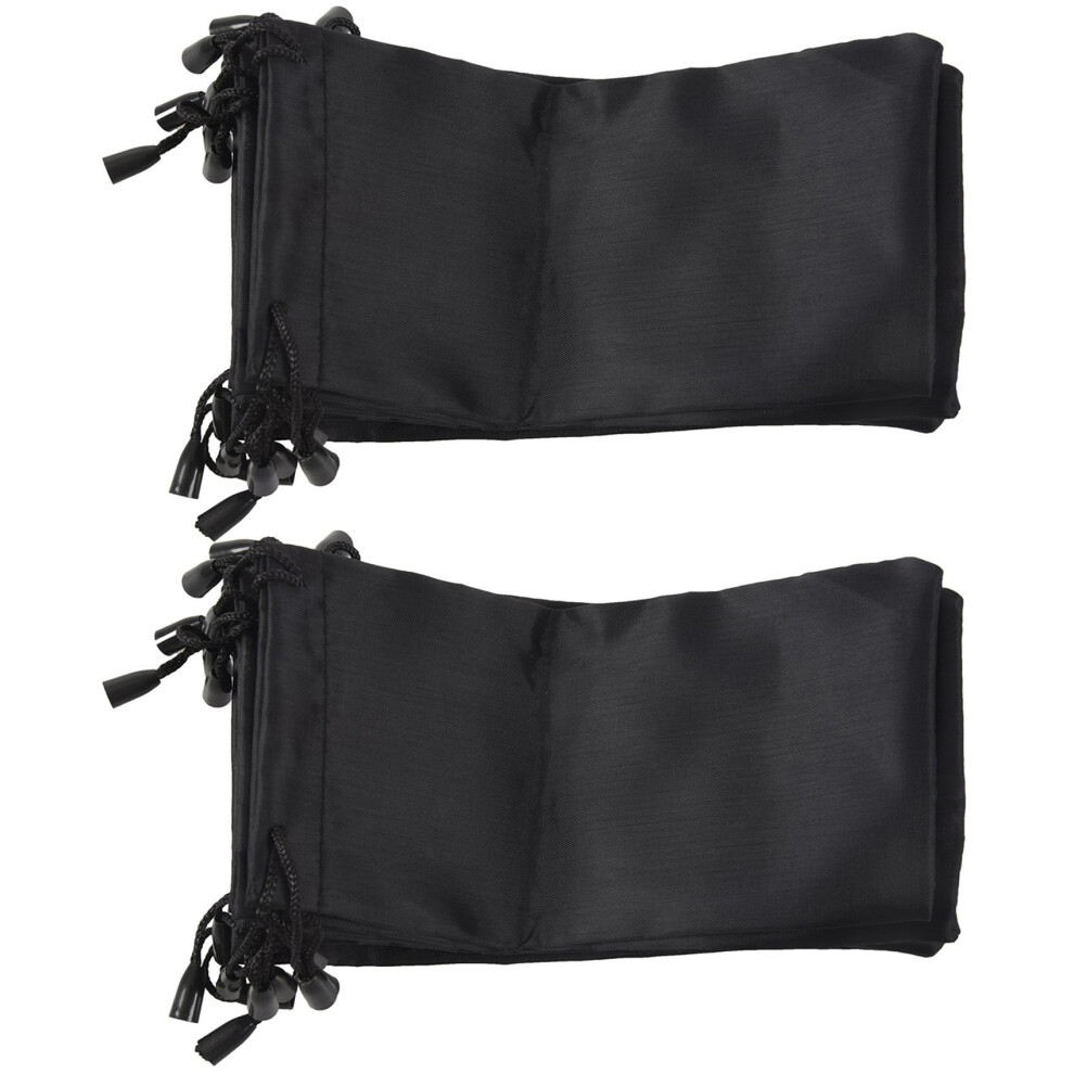 Torribaly 20 Black Sunglasses Eyeglasses Cloth Pouch Bag 7.1X3.5 Inch Hot