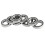 20 τεμάχια 6802- 15x24x5mm μεταλλικά θωρακισμένα σφραγισμένα ρουλεμάν βαθιάς αυλάκωσης 3