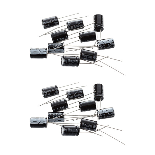20 x 4.7UF 400V 105C Ακτινικός Ηλεκτρολυτικός Πυκνωτής 8X12M 1