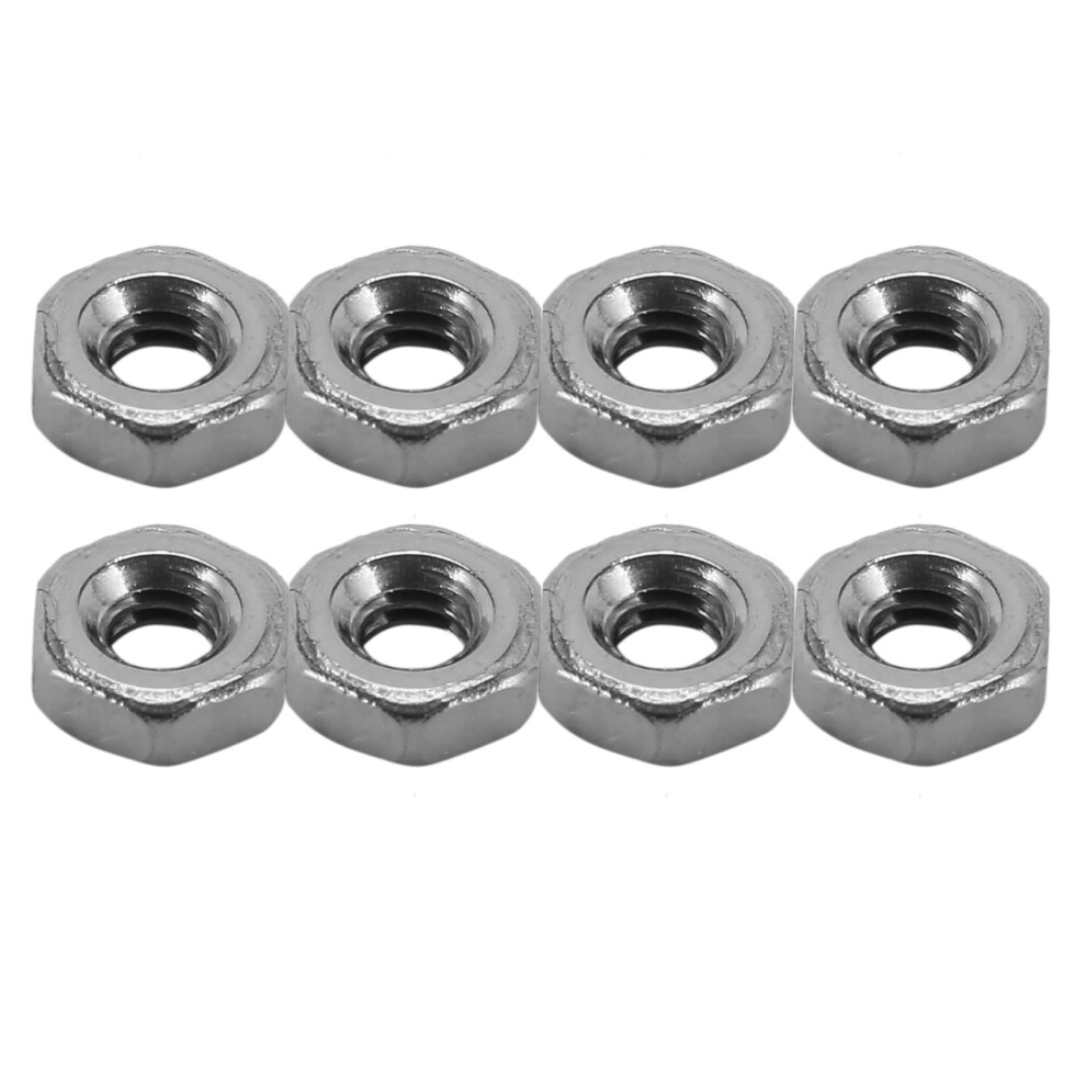 Metric M2 Hex Nuts 304 Stainless Steel Fastener Din934 200Pcs For Bolt 4852109528994