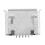 120Pcs Micro-USB Type B Female 5 Pin SMT Placement SMD DIP Socket Conn 4