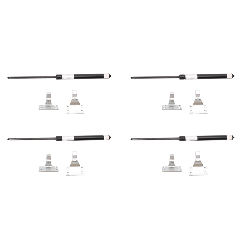 4X Under Pressure 50Kg Bed Hydraulic Hinge Force Lift Support Furnitur 4852109530102