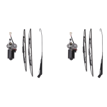 2 Set DC12V 30W Universal UTV Electric Windshield Wiper Motor Kit Asse