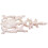 4X Έπιπλα Vintage με Ξυλόγλυπτη Απλικέ από Καουτσούκ 5
