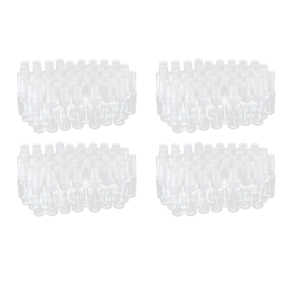 200X Lege Doorzichtige Plastic Fijne Mistflessen Met Microvezelreinigingsmiddel-image