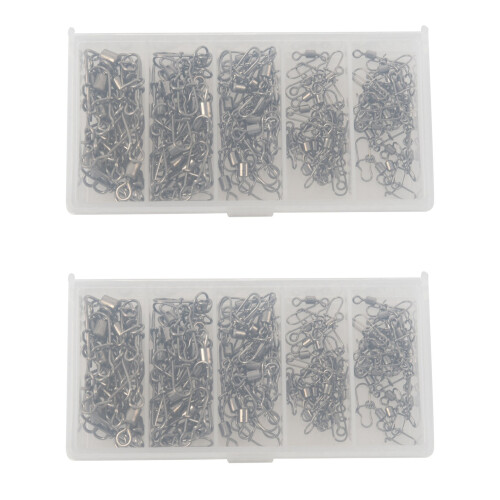 GIROS 1, Émerillon aluminium sur roulement à billes, anneaux dia 25 mm