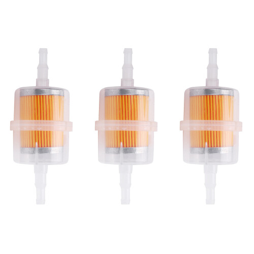 3X 6mm 8mm Universal Pipe Online Filter Βενζινοκινητήρας αργού πετρελαίου για Ca 1