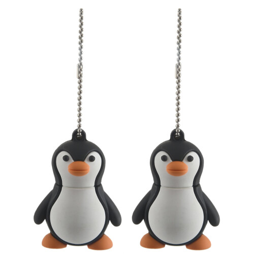 2X 16GB Χαριτωμένο μωρό πιγκουίνος USB 2.0 Flash Drive δεδομένων μνήμης Stick