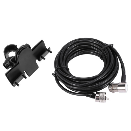 2X RB-400 Car Antenna Mount Bracket + 5M PL259 Connector Extend Cable 2