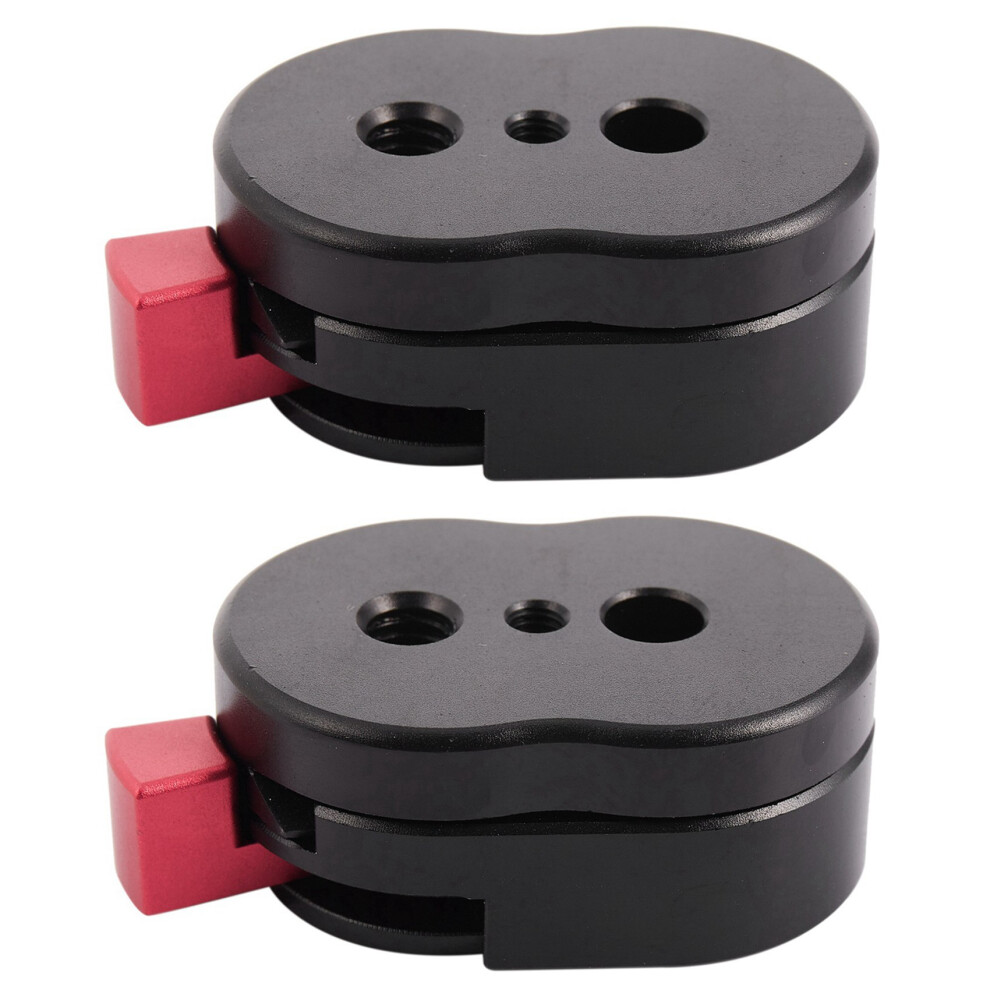 2X Field Monitor Quick Release Plate For Lcd Magic Arm Led Camer Light 4852109541320