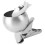 Winddichter Clip-Aschenbecher mit Deckel, silber, Durchmesser 10 cm 8