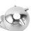 Winddichter Clip-Aschenbecher mit Deckel, silber, Durchmesser 10 cm 7