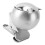 Winddichter Clip-Aschenbecher mit Deckel, silber, Durchmesser 10 cm 11