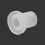 200PCS Tube Rubber Hollow Sealing Plug Elbow Stopper Fitting 9