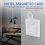 2X High Grade Hotel Magnetic Card Switch Energy Saving Insert Key for 7