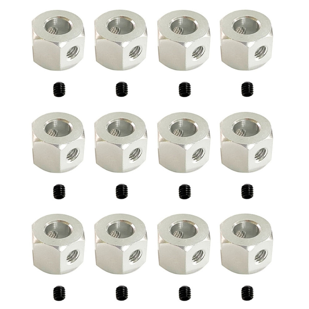 12Pcs 5Mm To 12Mm Metal Combiner Wheel Hub Hex Adapter For D12 C14 C24 4852109544956
