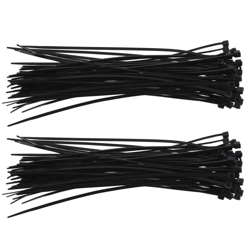 Cable Ties Tie Wraps / Zip Colour:black Size:140 Mm X 2.5 100Pcs 4852109548183