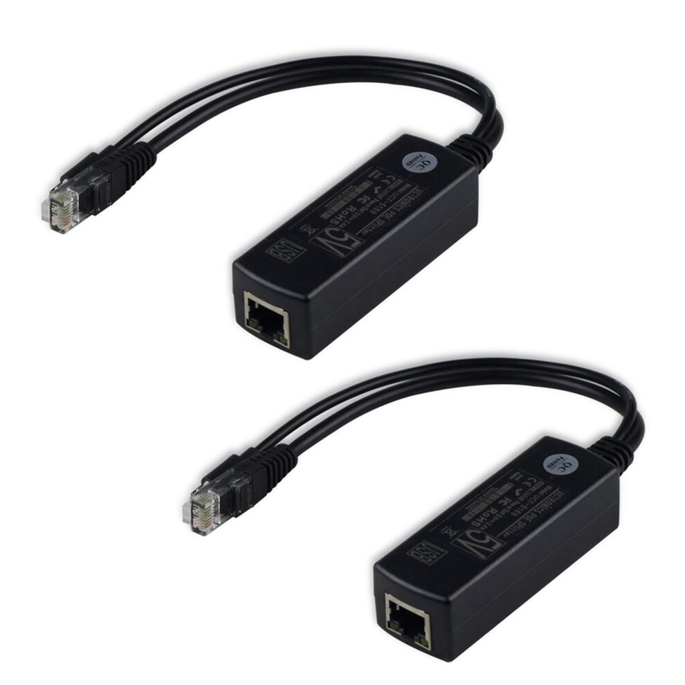 2X Poe Power Supply Module Standard Isolated Splitter 48V To 5V2.4a Us Torribaly