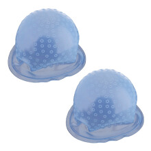 2X Reusable Salon Highlighting Dye Hair Coloring Frosting Cap with Met