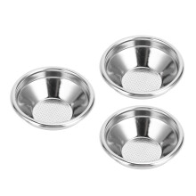 Filtro a cestello in acciaio inossidabile da 54 mm, set di 3 pezzi, per una tazza